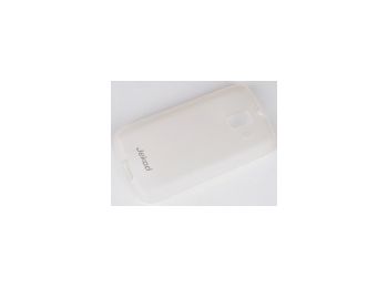 Jekod Protective szilikon tok kijelzővédő fóliával Huawei T8620 Ascend Y200T-hez fehér*