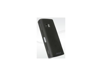 Jekod Protective szilikon tok kijelzővédő fóliával Nokia X6-hoz fekete*