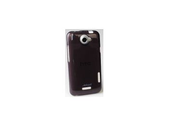Jekod Protective szilikon tok HTC One X-hez kijelzővédő fóliával fekete*