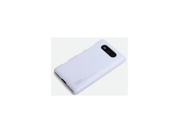Rock New Naked Shell matt műanyag hátlaptok Nokia Lumia 820-hoz fehér*