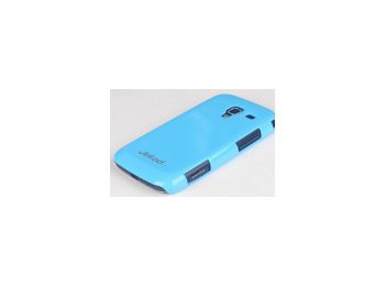 Jekod Shiny hátlaptok kijelzővédő fóliával Samsung i8160 Galaxy Ace 2-höz kék*