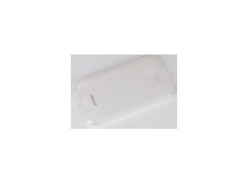 Jekod Protective szilikon tok kijelzővédő fóliával Samsung N7100, N7105, Galaxy Note 2-höz fehér*