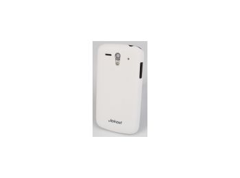 Jekod Super Cool hátlaptok kijelzővédő fóliával Huawei U8815 Ascend G300-hoz fehér*