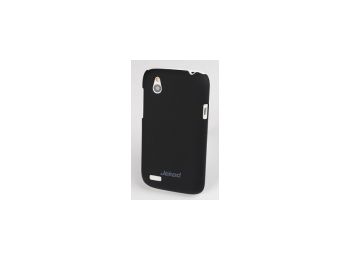 Jekod Super Cool hátlaptok kijelzővédő fóliával HTC Desire V-hez fekete*