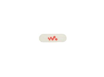 Sony Ericsson WT19 Live Walkman logo matrica fehér*