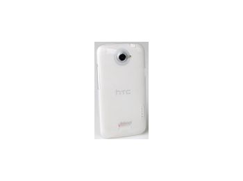 Jekod Protective szilikon tok kijelzővédő fóliával HTC One X-hez fehér*