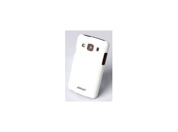 Jekod Super Cool hátlaptok kijelzővédő fóliával Samsung S5690 Galaxy Xcover-hoz fehér*