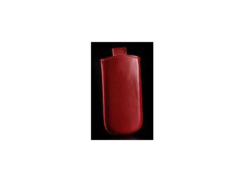 Telone Special álló kihúzhatós bőrtok Sony Ericsson MT15 Neo méretű piros**