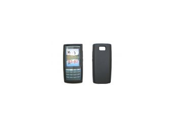 Nokia X3-02 puha szilikon tok fekete*