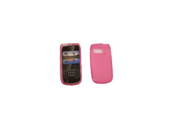 Nokia E6-00 szilikon tok pink*