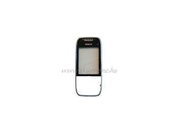 Nokia E75 előlap plexi ablakkal fekete (swap)*