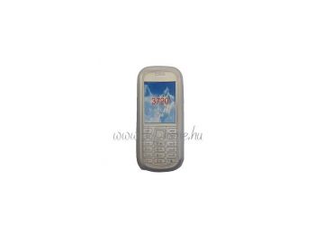 Nokia 3720 classic puha szilikon tok fehér*