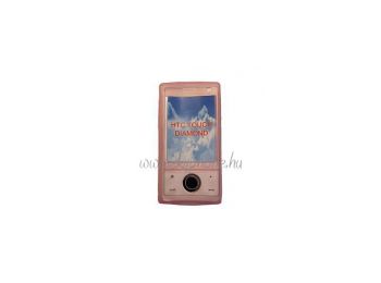 HTC Touch Diamond puha szilikon tok rózsaszín*