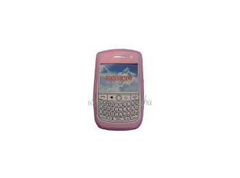 Blackberry 8900 puha szilikon tok rózsaszín*