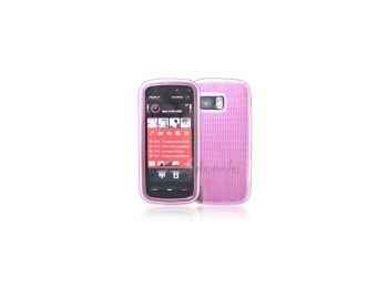 Nokia 5800 szilikon tok rózsaszín*