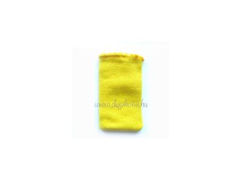 Álló kötött sárga álló tok (nokia 3310 (2017) méret)