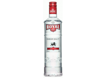 Royal Vodka 0,7L 37,5% + ajándék Royal pohár