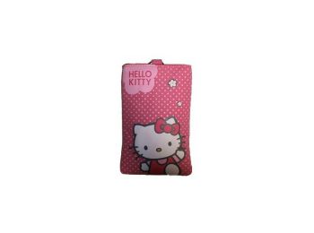 Hello Kitty univerzális álló szövet tok pink (HKPNP3FU)*