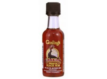 Goslings Black Seal Dark Bermuda rum mini 0,05L 40%