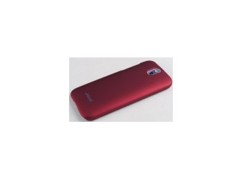 Jekod Super Cool műanyag hátlaptok kijelzővédő fóliával HTC Desire 600-hoz piros*
