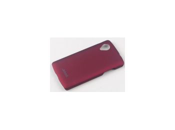 Jekod Super Cool műanyag hátlaptok kijelzővédő fóliával LG D821 Nexus 5-höz piros*