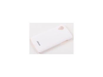 Jekod Super Cool műanyag hátlaptok kijelzővédő fóliával LG D821 Nexus 5-höz fehér*