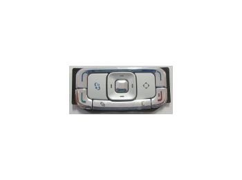 Nokia N95 felső billentyűzet ezüst*