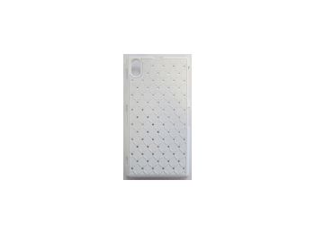 Telone Diamond matt műanyag hátlaptok strasszkövekkel Sony C6903 Xperia Z1-hez fehér*
