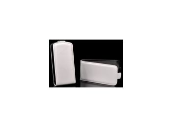 Telone Slim lefelé nyíló bőrbevonatos fliptok LG D605 optimus L9 II-höz fehér*