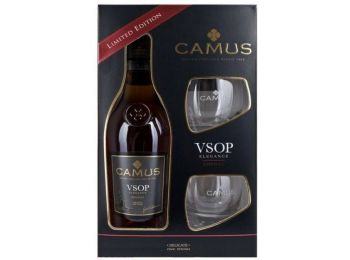 Camus VSOP Cognac dd. 0,7L 40% + 2 pohár
