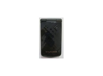 Sony Ericsson Z555 komplett ház fekete swap (akkufedél nélkül)*