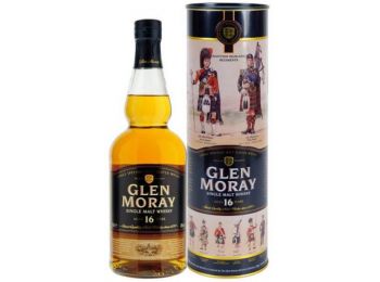 Glen Moray 16 years whisky fém dd. 0,7L 40%