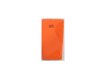 Telone Nokia Lumia 930 szilikon tok narancs S-Line*