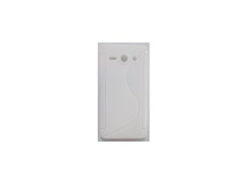 Telone Huawei Y530 Ascend szilikon tok fehér S-Line*