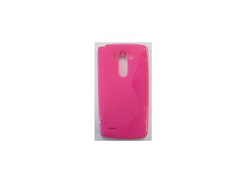 Telone LG D855 G3 szilikon tok pink S-Line*