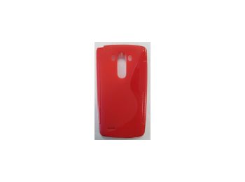 Telone LG D855 G3 szilikon tok piros S-Line*