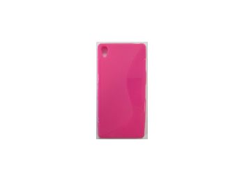 Telone Sony D6603, D6653 Xperia Z3 szilikon tok pink S-Line*