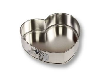 Hagyományos kapcsos szív alakú tortaforma