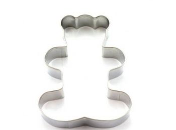 Fém süti kiszúró maci