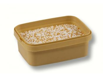 Arany és fehér apró cukorgyöngy vegyesen 20 dkg