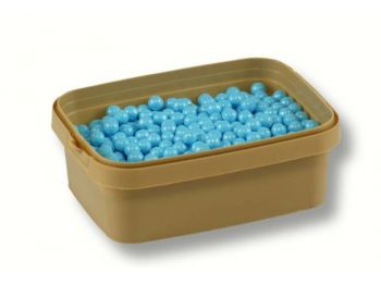 Türkizkék cukorgyöngy 7 mm 20 dkg