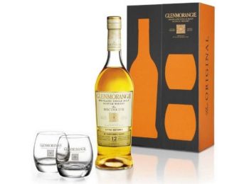 Glenmorangie Nectar Dor whisky dd. 0,7L 46% + 2 pohár