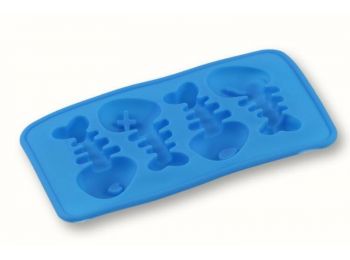 Halcsont alakú szilikon jégkocka forma