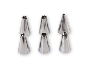 Rozsdamentes díszítőcső készlet 6 részes
