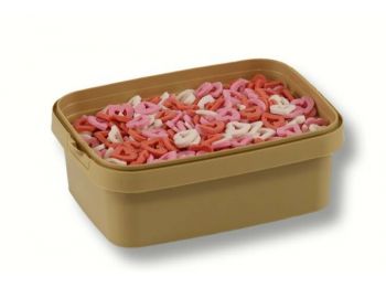 Lyukas szív cukorkonfetti tortadekor