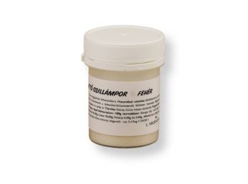 Fehér ehető csillámpor 25g