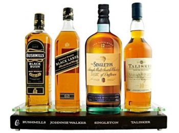 Premium Whiskies Pack Display 4x0,7L állvánnyal