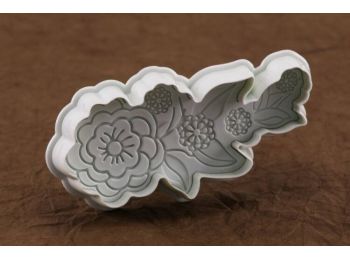 Rózsaszál fondant kiszúró