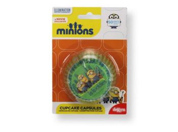 Muffin papír Minions mintás 50 db