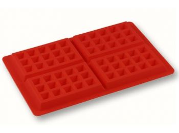 Szögletes szilikon gofrisütő